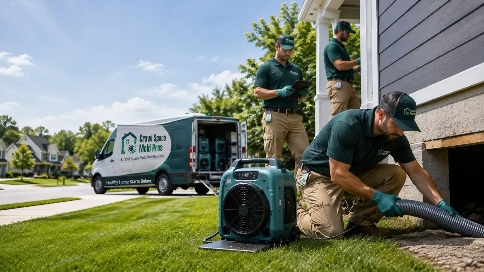 Crawl Space Mold Removal in Kettleman City, CA